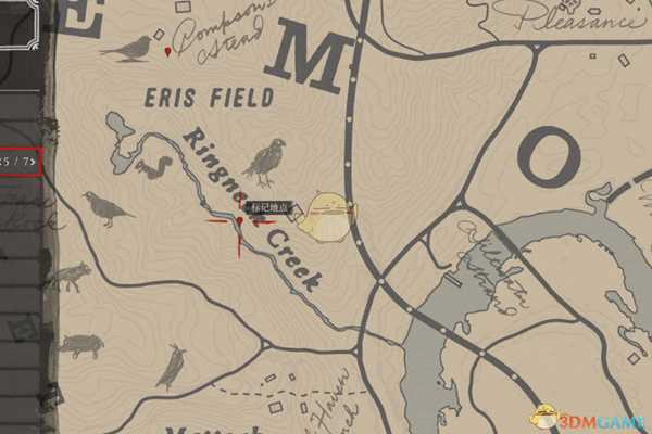 《荒野大镖客2》刷各种鸟羽毛位置分享