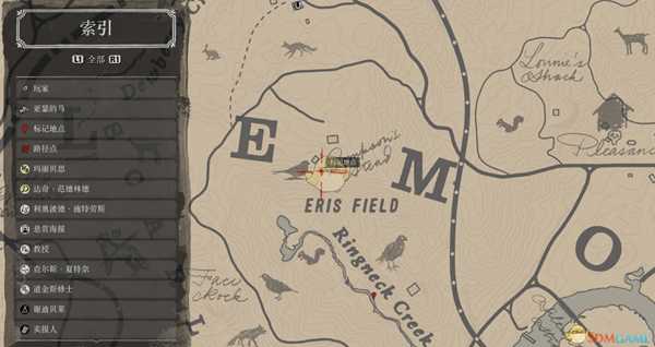 《荒野大镖客2》白尾公鹿位置分享