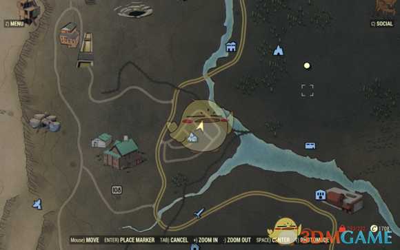 《辐射76》华莱士机器商人具体位置分享