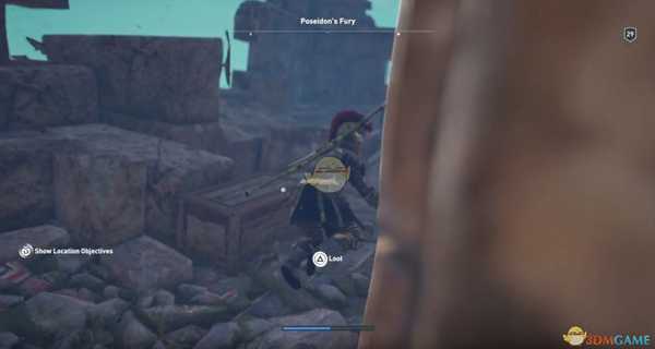 《刺客信条：奥德赛》波塞冬之怒箱子位置