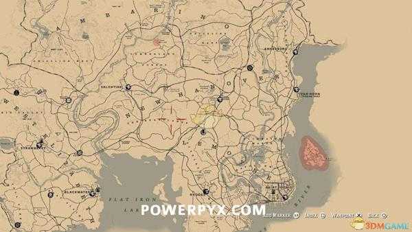 《荒野大镖客2》马术大师需要驯服的野马位置一览