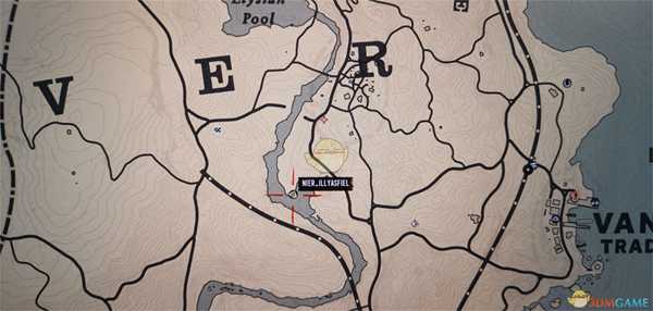 《荒野大镖客2》线上模式45级藏宝图宝箱位置分享