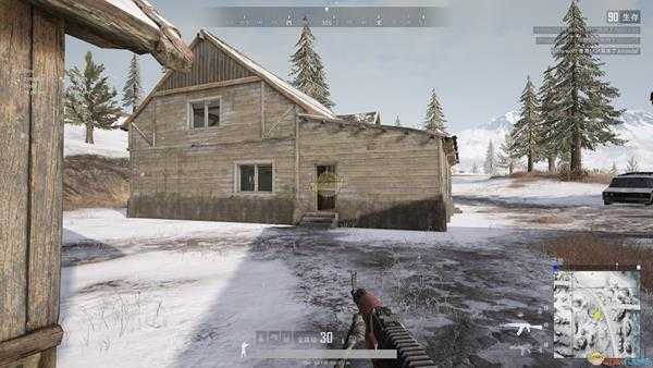 《绝地求生》新地图雪地游玩测评