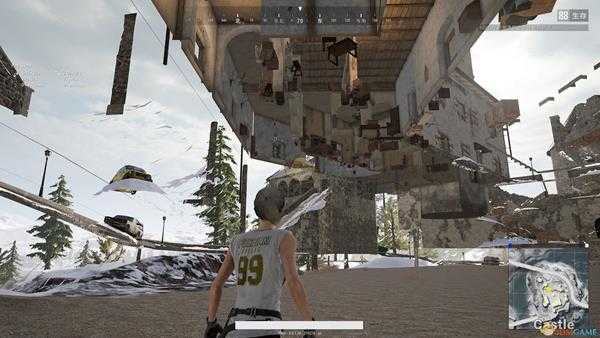 《绝地求生》雪地bug地点进入方法