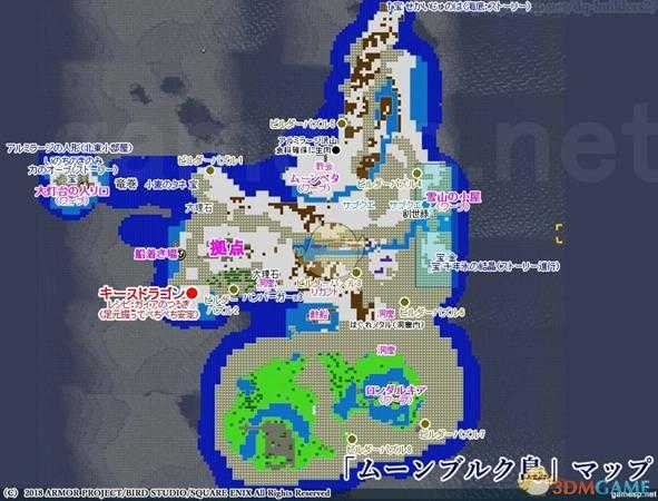 《勇者斗恶龙：建造者2》战斗岛全地图一览