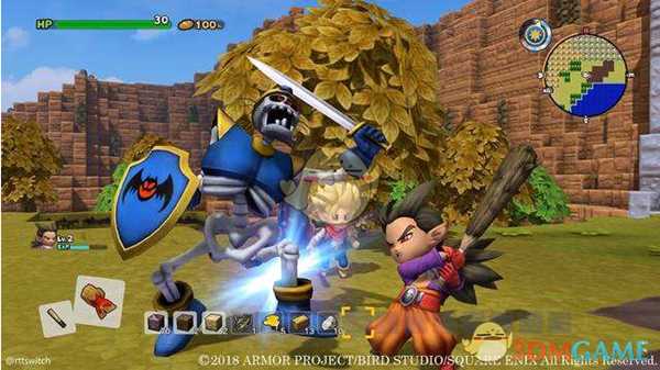 《勇者斗恶龙：建造者2》突破旋涡改变载具方向方法分享