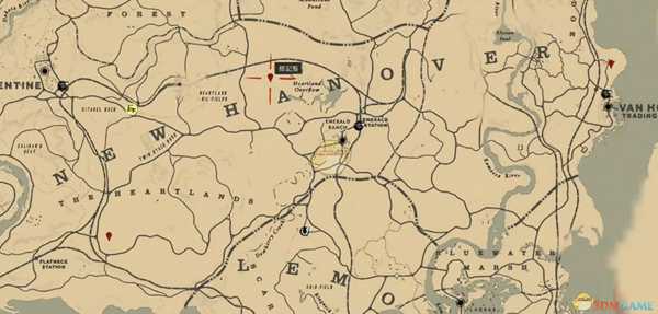 《荒野大镖客2》刷完美野牛皮位置分享