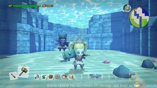 《勇者斗恶龙：建造者2》男浴池配方所需材料一览