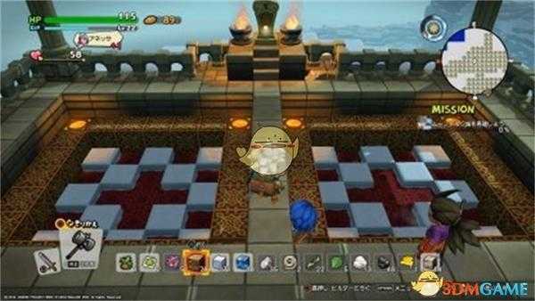 《勇者斗恶龙：建造者2》穆恩布尔克岛东北部谜题解法分享