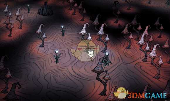 《饥荒：联机版》洞穴地形完全解析——红蘑菇森林篇