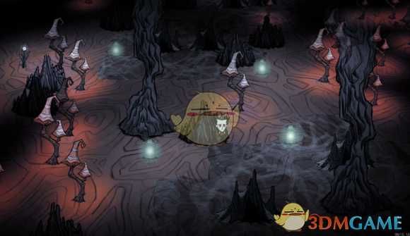 《饥荒：联机版》洞穴地形完全解析——红蘑菇森林篇