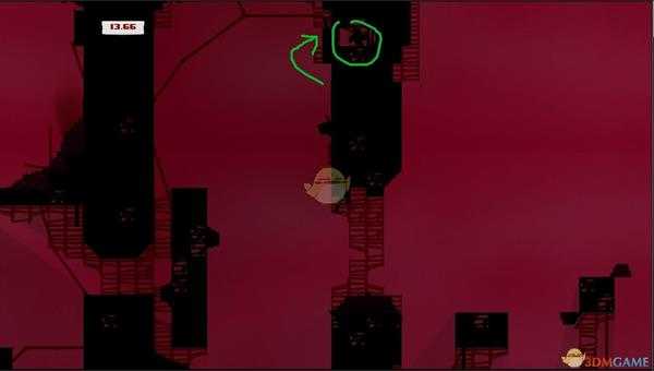 《超级食肉男孩》第二章全黑洞开启攻略