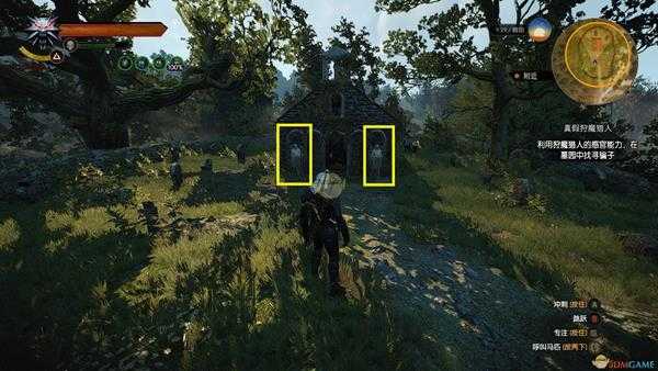 《巫师3：狂猎》凝视的神像彩蛋位置分享