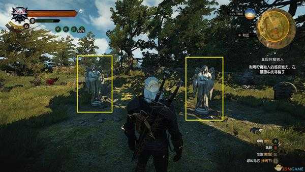 《巫师3：狂猎》凝视的神像彩蛋位置分享
