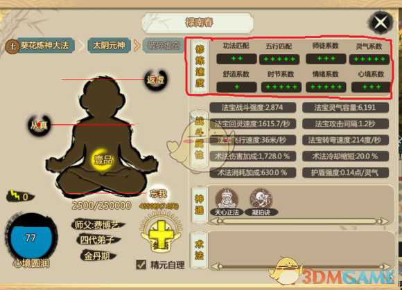 《了不起的修仙模拟器》修炼速度影响因素分析