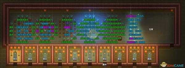 《了不起的修仙模拟器》一字长蛇型五行聚灵阵图解