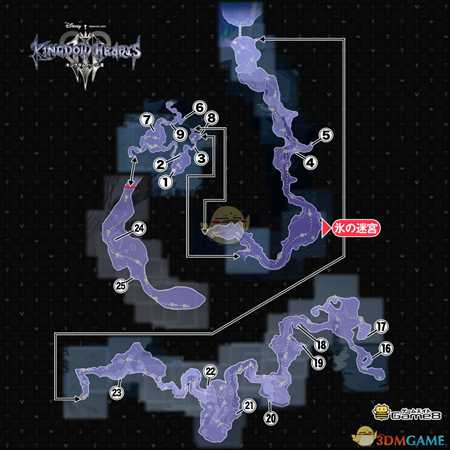 《王国之心3》冰雪奇缘世界全宝箱位置攻略