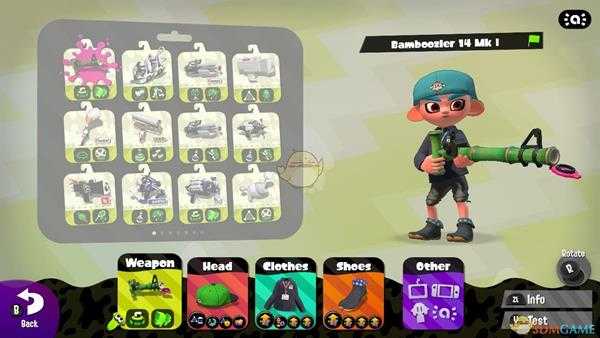 《喷射战士2》竹狙配装分享