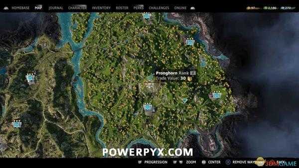 《孤岛惊魂：新曙光》叉角羚狩猎位置指南