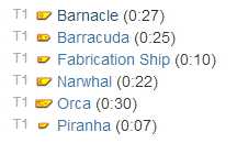 《行星的毁灭：泰坦》全海军工厂属性一览