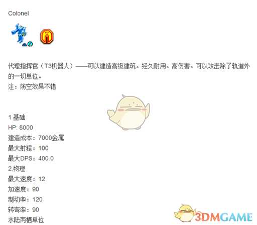 《行星的毁灭：泰坦》代理指挥官属性一览