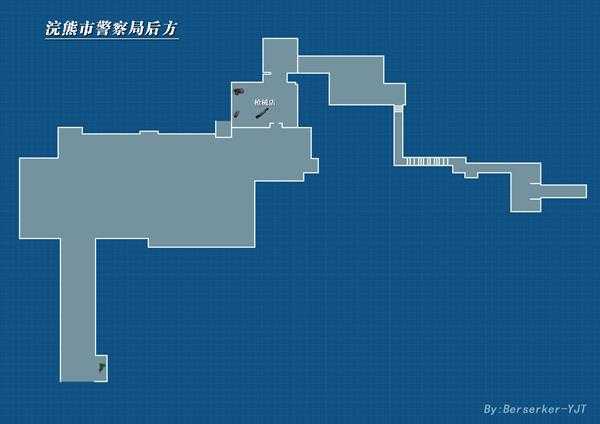 《生化危机2：重制版》玩家自制全场景平面图一览 全道具位置指南