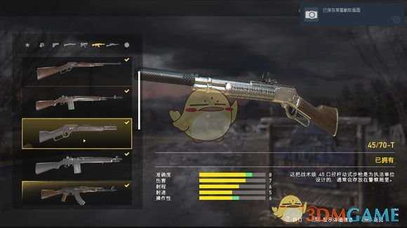 《孤岛惊魂5》自动步枪类武器详细数据评定