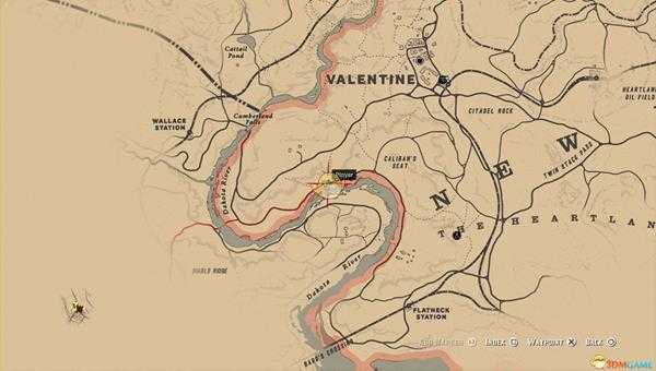 《荒野大镖客2》牛蒡根采集位置介绍