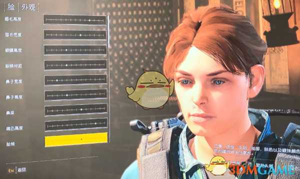 《全境封锁2》好看的捏脸数据一览