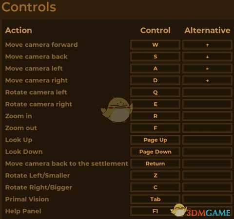 《人类黎明》有什么快捷键？按键操作介绍