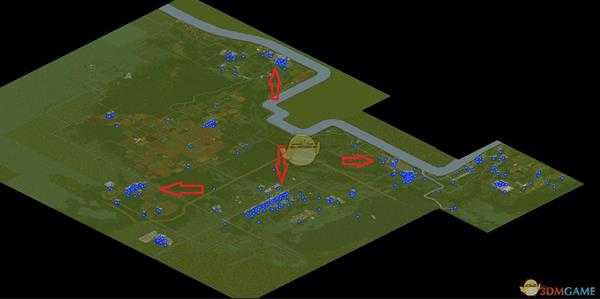 《僵尸毁灭工程》地图四个小镇位置分享