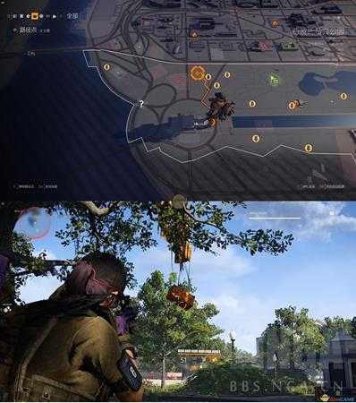 《全境封锁2》10个皮肤空投箱位置