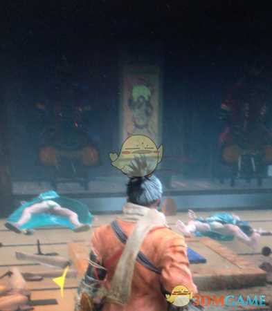 《只狼：影逝二度》天守阁武士候命室密道位置分享