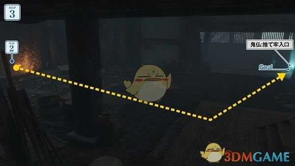 《只狼：影逝二度》舍牢人口地图攻略