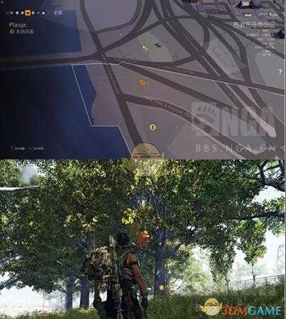 《全境封锁2》西波托马克公园装备空投箱的位置分享