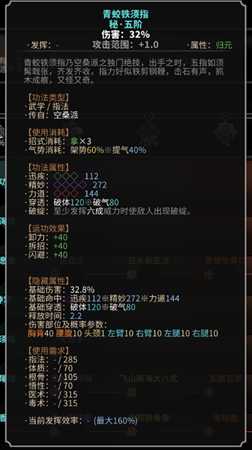 《太吾绘卷》空桑派指法一览