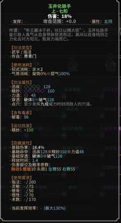 《太吾绘卷》玄阴指法之界青门一览