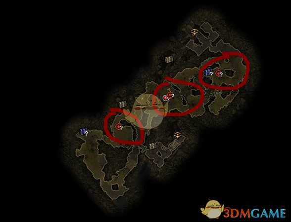 《恐怖黎明》波特瑞奥斯位置一览