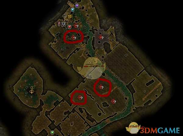 《恐怖黎明》帕德曼斯蒂亚位置一览