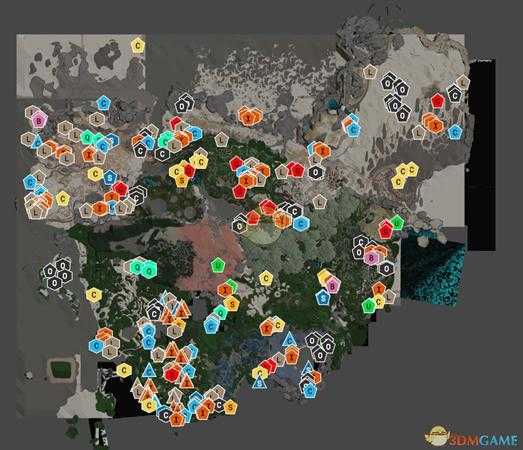 《幸福工厂》全矿物分布一览