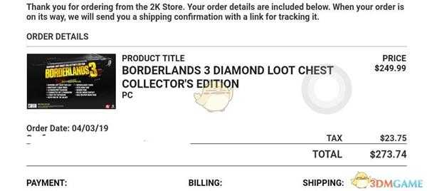 《无主之地3》实体版预购方法介绍