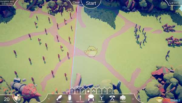 《全面战争模拟器》挑战关骑士和投石机通关攻略分享