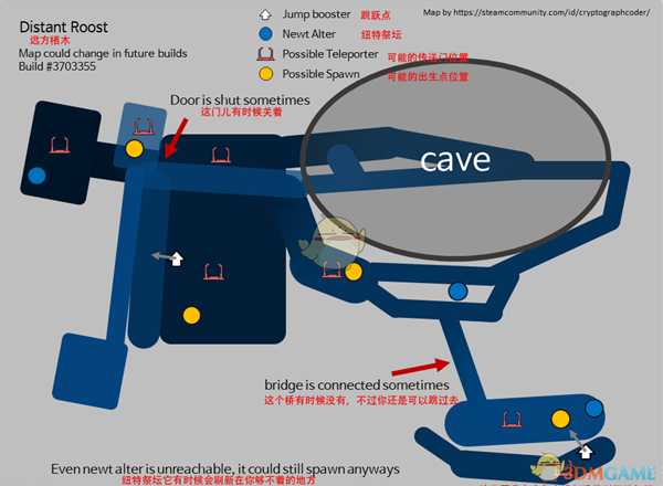 《雨中冒险2》远方栖木地图全重要地点位置分享