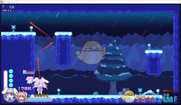 《Rabi-Ribi》反向三角跳+墙壁踢操作方法分享