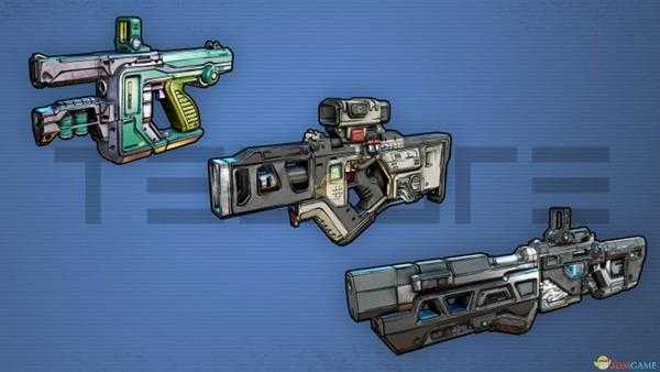 《无主之地3》各大厂商武器模型新图一览