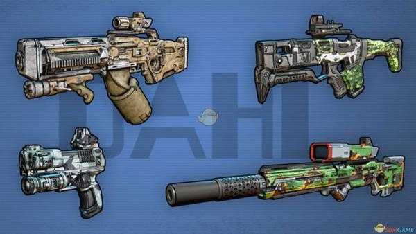 《无主之地3》各大厂商武器模型新图一览