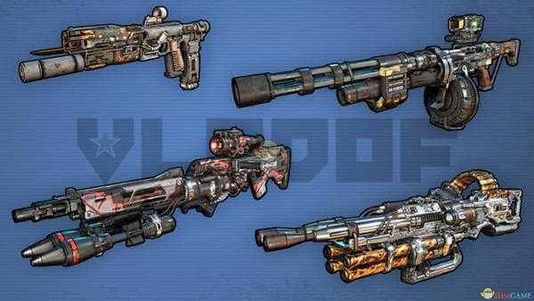 《无主之地3》各大厂商武器模型新图一览