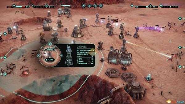 《火星Z：战术基地防御》激光武器属性一览