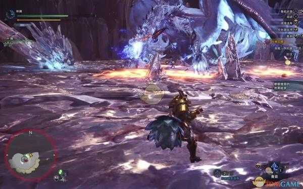 《怪物猎人：世界》躲避历战王冥灯龙激光横扫方法
