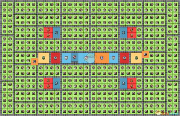 《纪元1800》城市布局图介绍